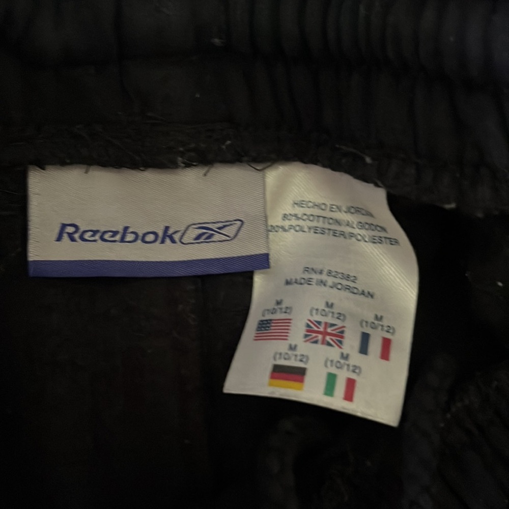 Black Reebok Sweats - Picture 2 of 3